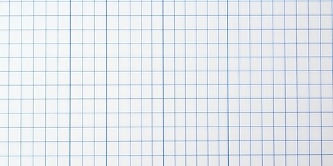 Blank gridded paper, close-up shot showing fine detail of grid lines and paper texture,  template,  beige