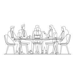 Sketch Outline of Business Discussion and Collaboration