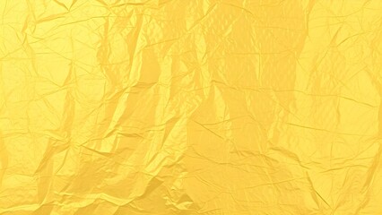 Textured yellow background with crinkled surface