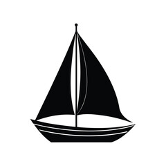 Sailor element isolated sail cloth on white background