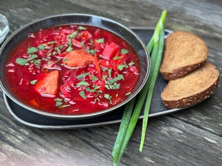 tomato soup with basil