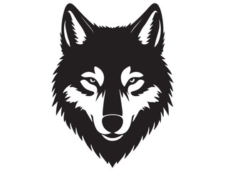 WOLF HEAD SILHOUETTE