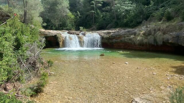 Toll de vidre, (Poza de cristal), Arnes, Terra Alta, Catalunya (7/10)