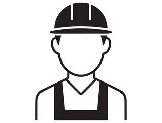  WORKER ICON SILHOUETTE