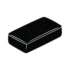 Sailor element isolated soap bar on white background