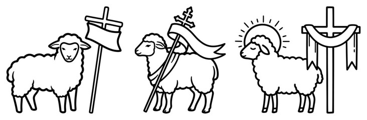 Agnus Dei The Lamb of God Christian Symbol