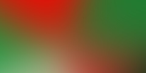 A vibrant gradient transitioning from a deep red to a lush green creating a beautiful and striking visual effect.