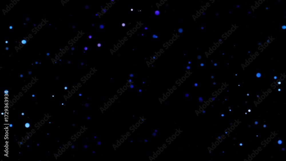 Wall mural rainbow glitter sparkles abstract 4k loop features blinking, flickering lights moving around and cha