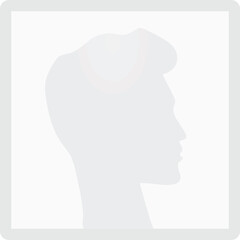 White web avatar. vector illustration