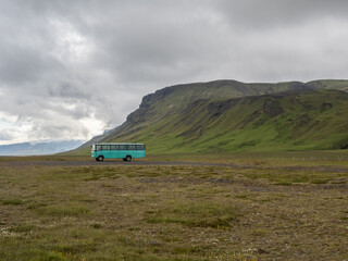 mountains and landscape in Iceland