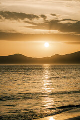 Fototapeta premium Pôr do sol na praia