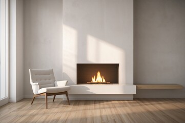 Modern lounge area design