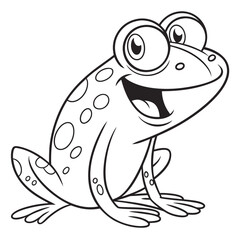 cartoon fish coloring book