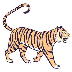 tiger vector illustration