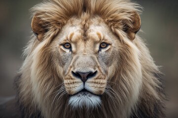 Obraz premium Close-up shot of a fierce big cat.