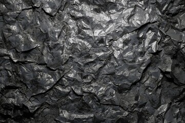 Wrinkled metallic gray backdrop texture