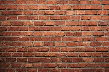 Obraz premium Brown brick wall texture background