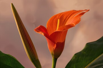 12 Canna Lily with Seed Pod