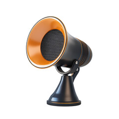 Stylish black and orange spotlight