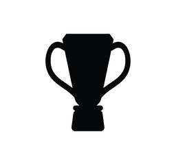 Award & Trophy Cup Icon Set. Collection of winning and achievement icons. Symbols of trophies, medals, prizes, and champions in vector illustration.