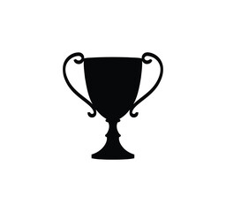 Award & Trophy Cup Icon Set. Collection of winning and achievement icons. Symbols of trophies, medals, prizes, and champions in vector illustration.