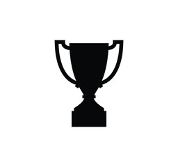 Award & Trophy Cup Icon Set. Collection of winning and achievement icons. Symbols of trophies, medals, prizes, and champions in vector illustration.