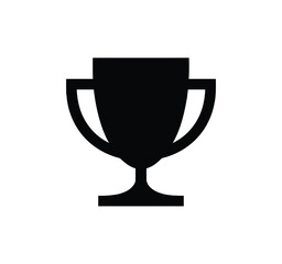 Award and Trophy Cup Icon Set. Champion and Achievement Icons Collection. Winner Medal and Prize Symbols Vector Illustration