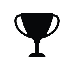 Award & Trophy Cup Icon Set. Collection of winning and achievement icons. Symbols of trophies, medals, prizes, and champions in vector illustration.