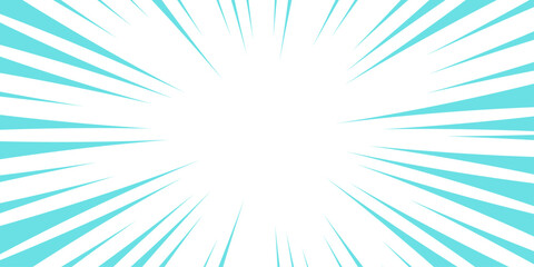 Manga-style speed frame design on a transparent background. Manga action, abstract speed. Anime focus isolated on white background. Comic book explosion lines wallpaper. Radial speed lines sunburst. 