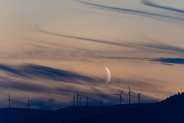The first waxing moon of Autumn 2025!