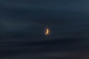 The first waxing moon of Autumn 2025!
