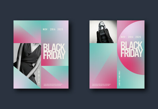 Black Friday Fashion Store Social Media Post Template
