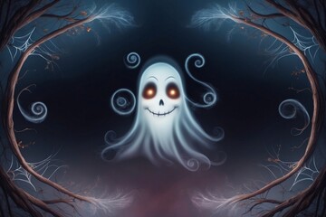Obraz premium Halloween Wallpaper, Halloween Background, Halloween Digital Paper, Spooky Halloween Wallpaper, scary Halloween Image, Horror Wallpaper