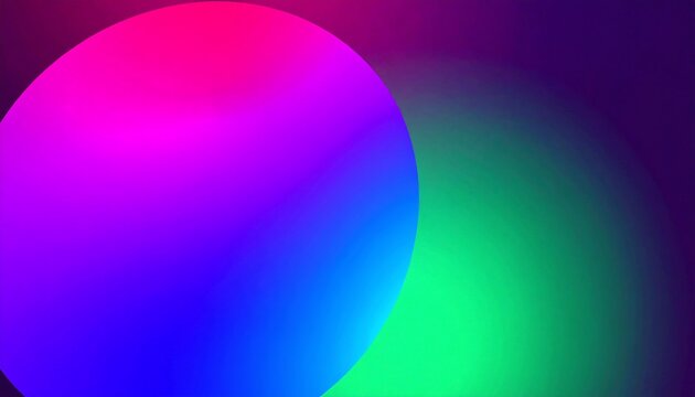 Vibrant, overlapping circles of gradient colors