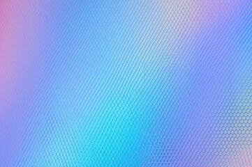 Colorful gradient mesh abstract design with a holographic style. Retro 80s and 90s inspired iridescent background for digital and print use.