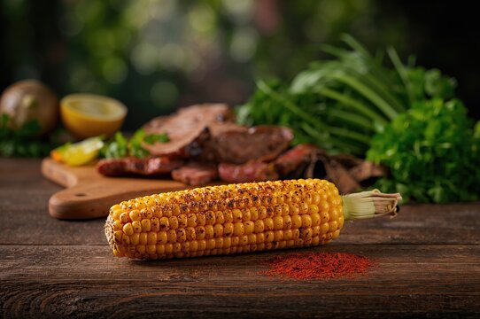 Spiced grilled corn is even more flavorful