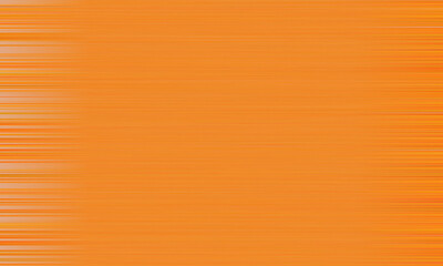 Bold Vibrant Orange Color Abstract Background with Intense Horizontal Line Motion Blur Effect, Warm Summer Energy