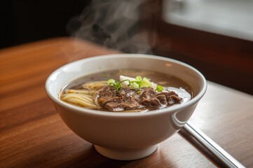 Traditional Beef Bone Broth Soup from Korea