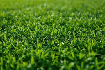 Artificial Turf Installed on Sports Grounds for Soccer, Baseball, Golf, and Football