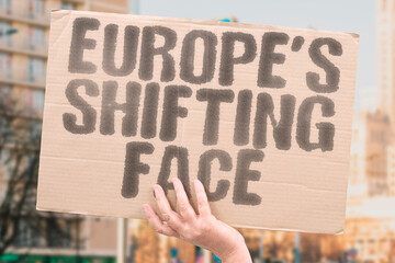 “Europe’s Shifting Face” Nations redefine themselves through exclusion and pride.
EUROPE....