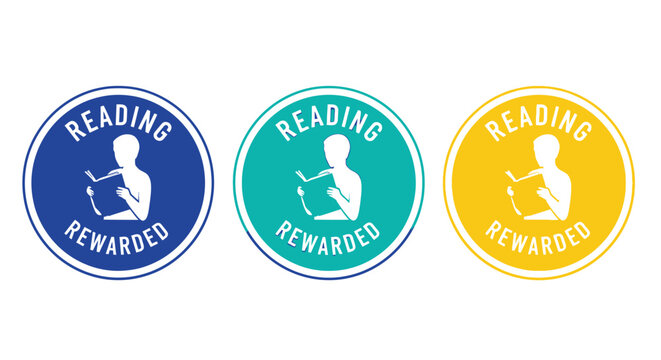 Recognizing and Celebrating Achievements in Reading Through Rewarded Badges Educational Motivational Stickers