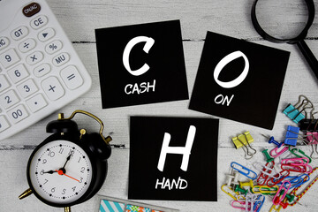 COH Cash On Hand