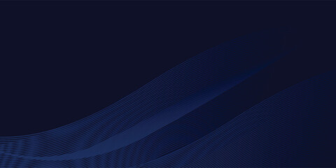 Premium background design with diagonal dark blue line pattern. Vector horizontal template for digital lux business banner, contemporary formal invitation, luxury voucher, prestigious gift certificate