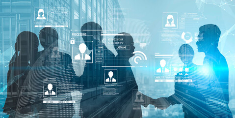 ID security ensures personal data protection with secure login systems, digital identity...