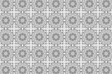 Seamless vintage vector floral pattern design for wallpaper texture, fabric, or tile decoration
