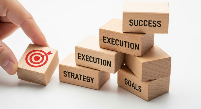 Achieve your business dreams by strategically building towards success with clear goals and focused execution