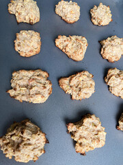 homemade delicious  cookies, natural sunlight