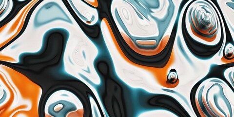 Liquid Pattern dark duo Colors Abstract Fluid Blend Gradient Motion Swirl