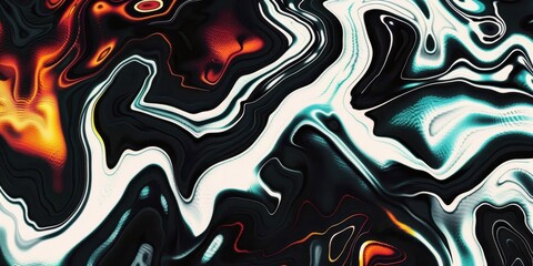 Liquid Pattern dark duo Colors Abstract Fluid Blend Gradient Motion Swirl