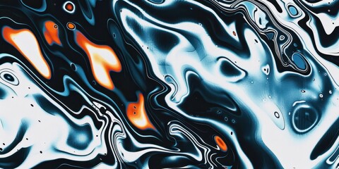Liquid Pattern dark duo Colors Abstract Fluid Blend Gradient Motion Swirl
